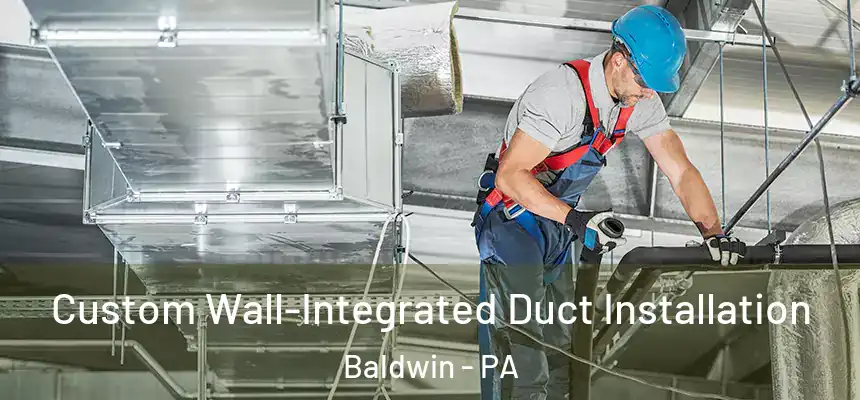 Custom Wall-Integrated Duct Installation Baldwin - PA